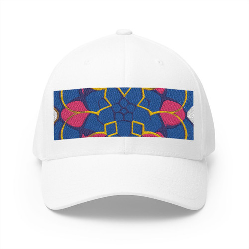 Kaleidoscope Harmony - Closed-Back Structured Cap (Embroidery)