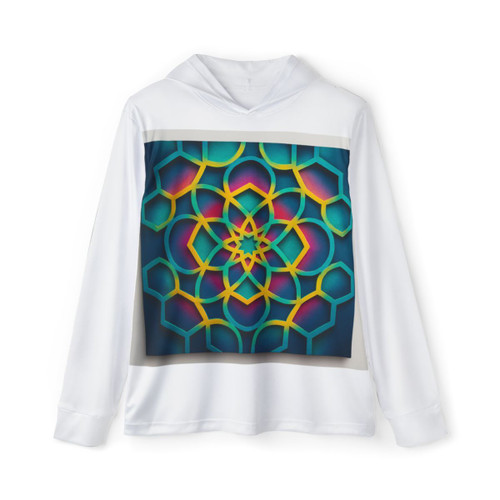 Kaleidoscope Harmony - Men's Sports Warmup Hoodie (AOP) Kaleidoscope Harmony - Men's Sports Warmup Hoodie (AOP)