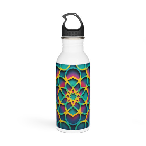 Kaleidoscope Harmony - Stainless Steel Water Bottle