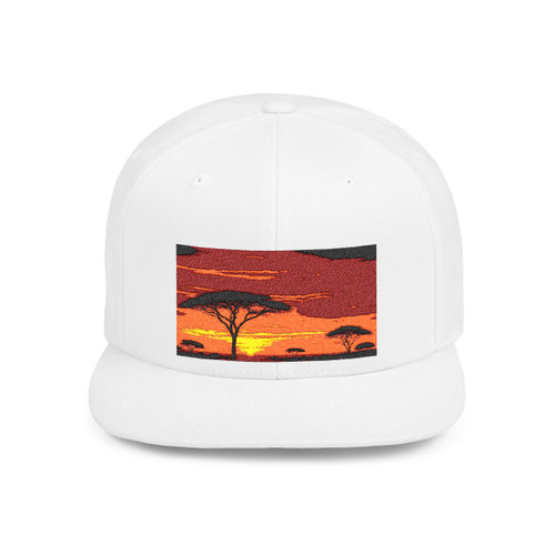 Savanna Sunset Harmony - Flat Bill Snapback
