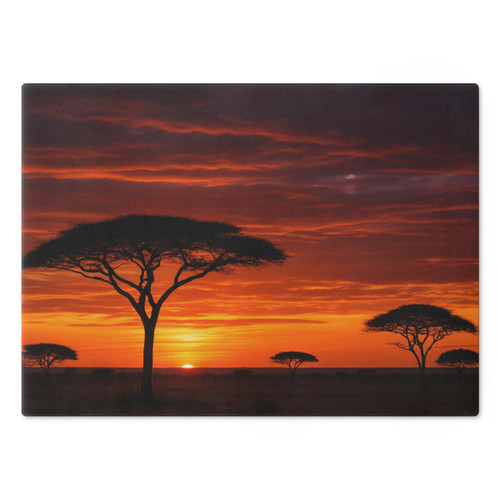 Savanna Sunset Harmony - Cutting Board