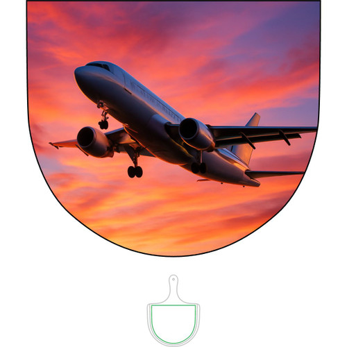 Skyward Bound - Bamboo Pizza Board (Engraving)