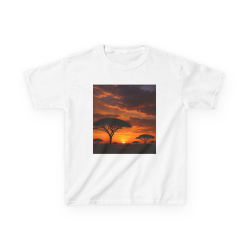 Savanna Sunset Harmony - Kids Heavy Cotton™ Tee