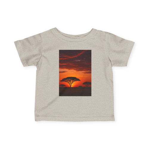 Savanna Sunset Harmony - Infant Fine Jersey Tee Savanna Sunset Harmony - Infant Fine Jersey Tee