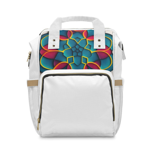 Kaleidoscope Harmony - Multifunctional Diaper Backpack Kaleidoscope Harmony - Multifunctional Diaper Backpack