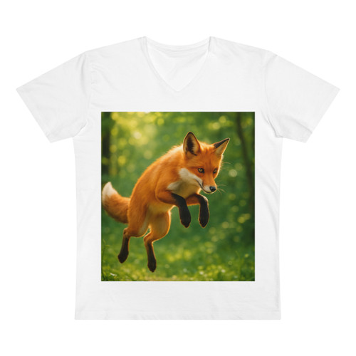 Whimsical Fox Tails - Men’s Presenter V-neck