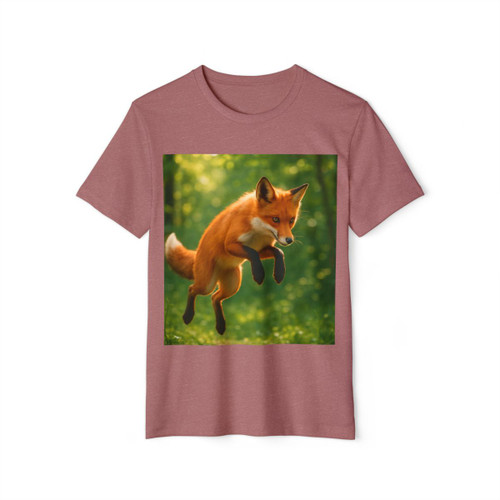 Whimsical Fox Tails - Unisex Recycled Organic T-Shirt Whimsical Fox Tails - Unisex Recycled Organic T-Shirt