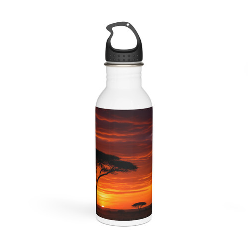 Savanna Sunset Harmony - Stainless Steel Water Bottle