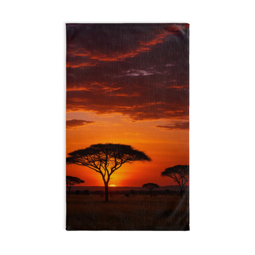 Savanna Sunset Harmony - Hand Towel Savanna Sunset Harmony - Hand Towel