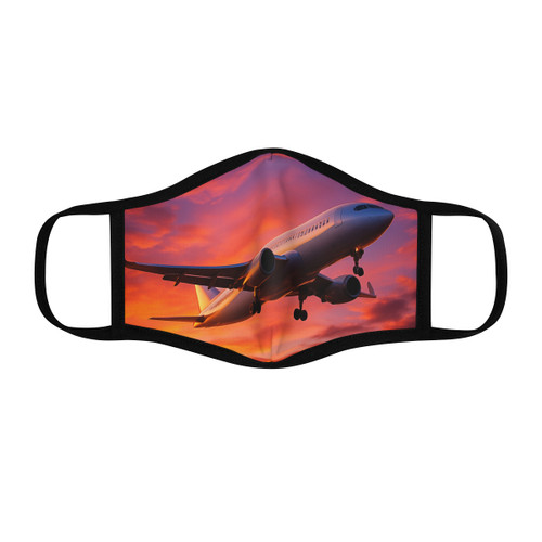 Skyward Bound - Fitted Polyester Face Mask Skyward Bound - Fitted Polyester Face Mask