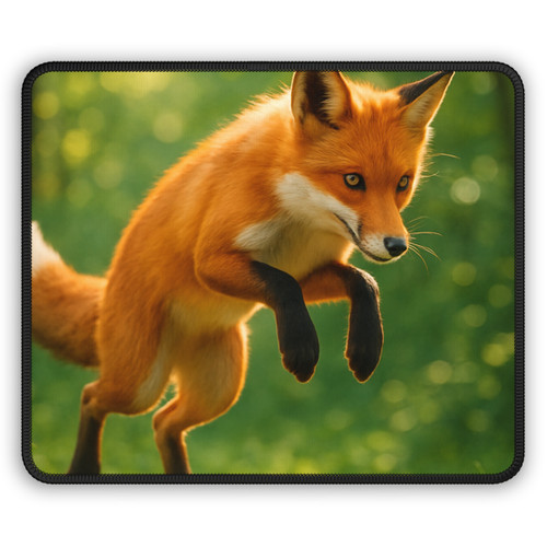 Whimsical Fox Tails - Gaming Mouse Pad