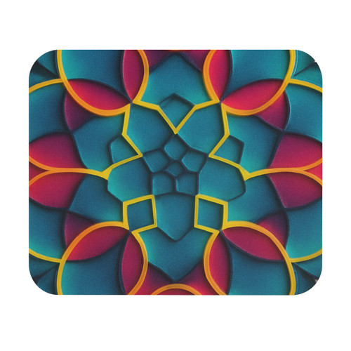 Kaleidoscope Harmony - Mouse Pad (Rectangle)
