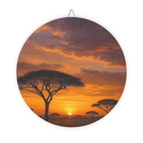Savanna Sunset Harmony - Wood Signs