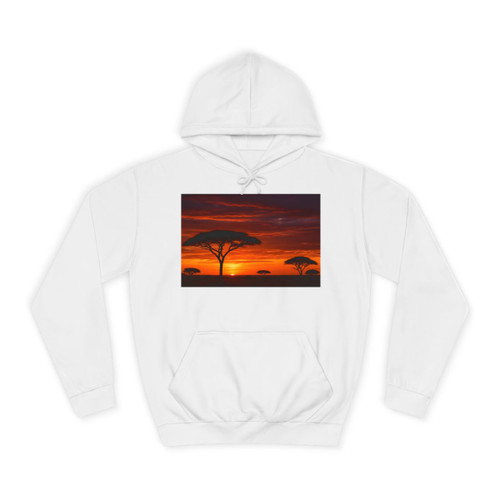 Savanna Sunset Harmony - Unisex College Hoodie Savanna Sunset Harmony - Unisex College Hoodie