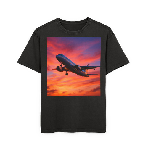 Skyward Bound - Men's Acid Washed Heavy Oversize Tee Skyward Bound - Men's Acid Washed Heavy Oversize Tee