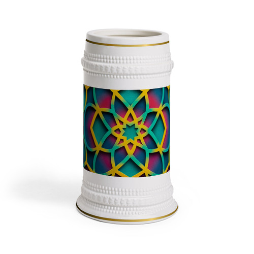 Kaleidoscope Harmony - Beer Stein Mug