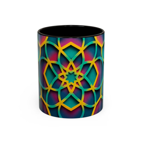 Kaleidoscope Harmony - Colorful Mugs (11oz, 15oz)