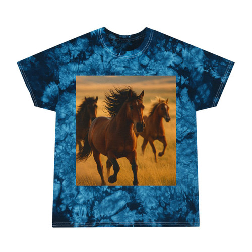 Whispering Winds of the Prairie - Tie-Dye Tee, Crystal