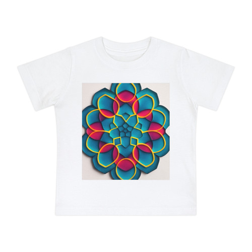 Kaleidoscope Harmony - Baby Short Sleeve T-Shirt