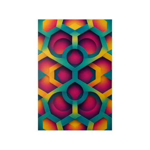 Kaleidoscope Harmony - Photopaper Posters