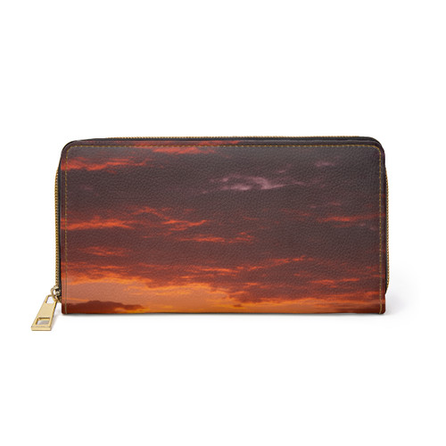 Savanna Sunset Harmony - Zipper Wallet