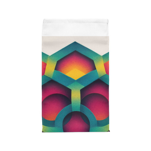 Kaleidoscope Harmony - Polyester Lunch Bag