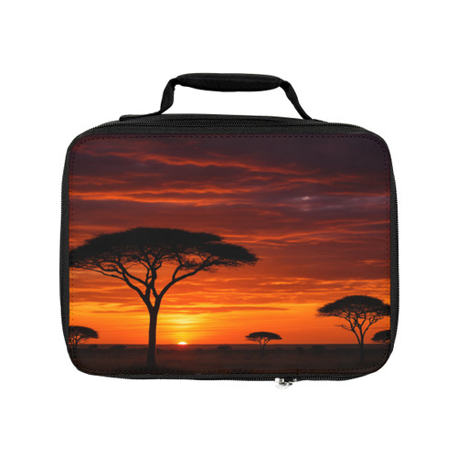 Savanna Sunset Harmony - Lunch Bag Savanna Sunset Harmony - Lunch Bag