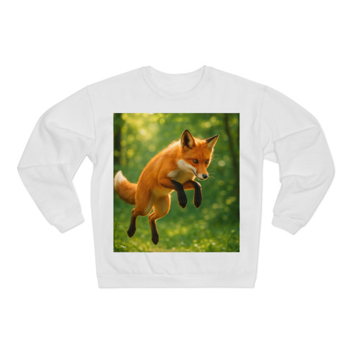 Whimsical Fox Tails - Unisex Crew Neck Sweatshirt (EU) Whimsical Fox Tails - Unisex Crew Neck Sweatshirt (EU)