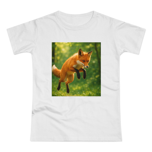 Whimsical Fox Tails - Single Jersey Women's T-shirt Whimsical Fox Tails - Single Jersey Women's T-shirt