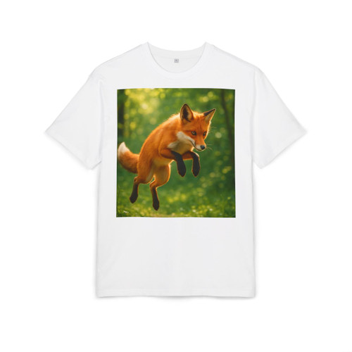 Whimsical Fox Tails - Unisex Heavy Oversize Tee Whimsical Fox Tails - Unisex Heavy Oversize Tee