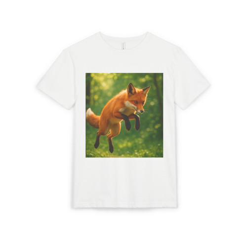 Whimsical Fox Tails - Unisex Sueded T-Shirt Whimsical Fox Tails - Unisex Sueded T-Shirt