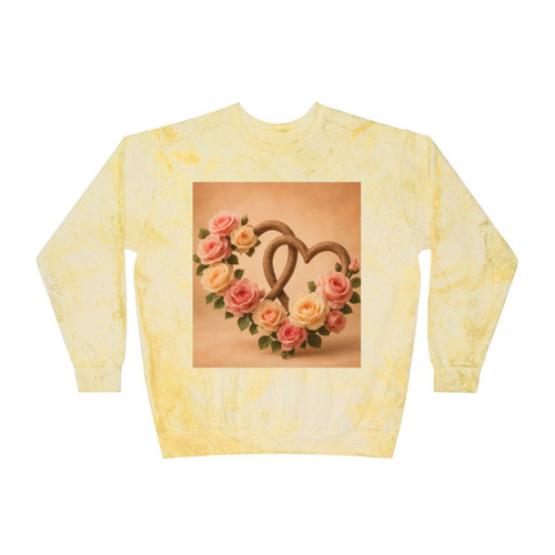 Enduring Love Blossoms - Unisex Color Blast Crewneck Sweatshirt Enduring Love Blossoms - Unisex Color Blast Crewneck Sweatshirt