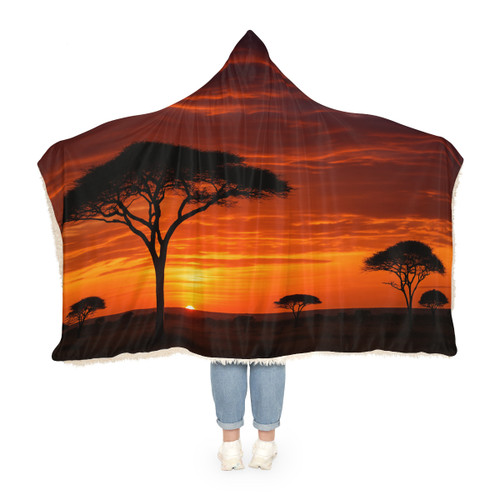 Savanna Sunset Harmony - Snuggle Blanket