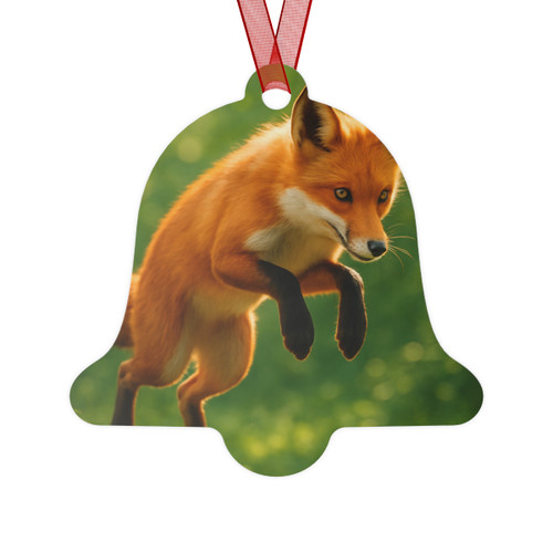Whimsical Fox Tails - Metal Ornaments