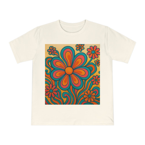 Psychedelic Flower Power - Unisex Classic Jersey T-shirt
