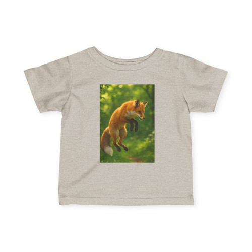 Whimsical Fox Tails - Infant Fine Jersey Tee Whimsical Fox Tails - Infant Fine Jersey Tee