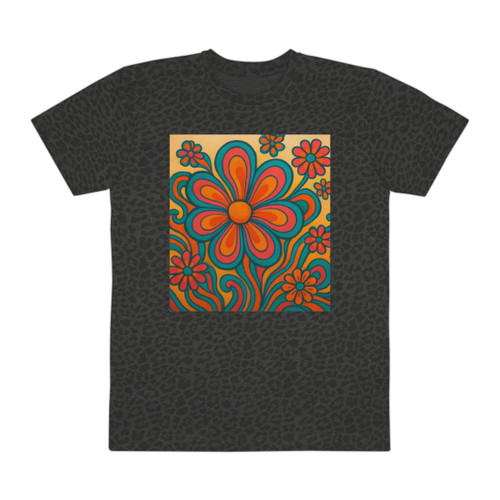 Psychedelic Flower Power - Men's Fine Jersey Tee