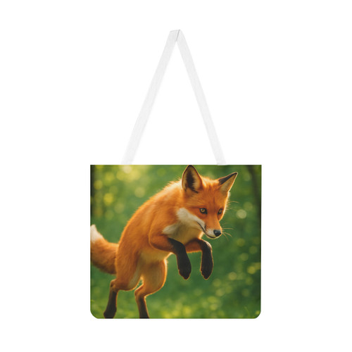 Whimsical Fox Tails - Shoulder Tote Bag (AOP) Whimsical Fox Tails - Shoulder Tote Bag (AOP)