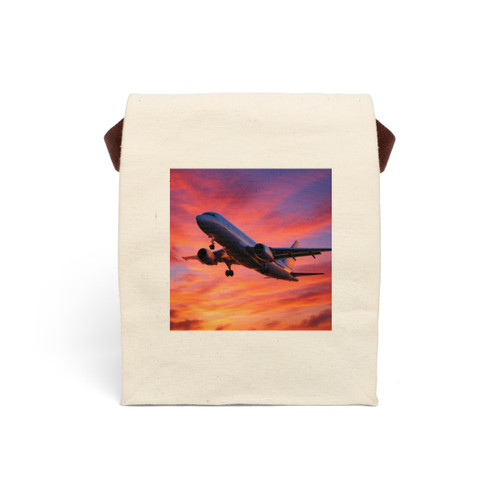Skyward Bound - Canvas Lunch Bag With Strap