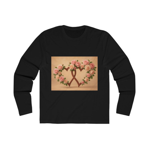 Enduring Love Blossoms - Men's Long Sleeve Crew Tee Enduring Love Blossoms - Men's Long Sleeve Crew Tee
