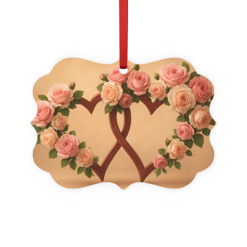 Enduring Love Blossoms - Metal Plaque Ornament