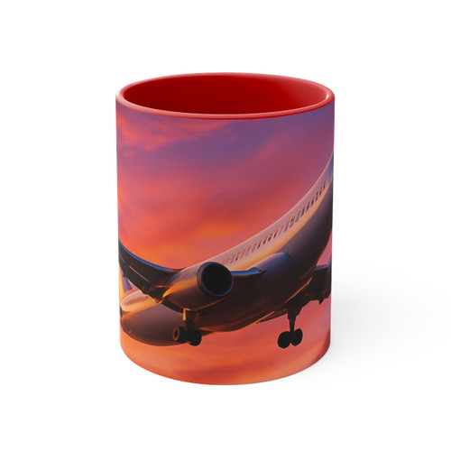 Skyward Bound - Colorful Accent Mugs, 11oz