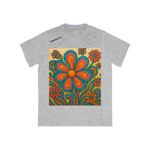 Psychedelic Flower Power - Men's Sports T-shirt