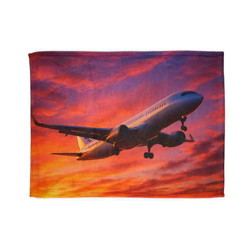 Skyward Bound - Soft Polyester Blanket