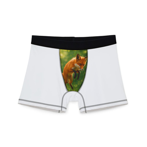 Whimsical Fox Tails - Men's Boxers (AOP)