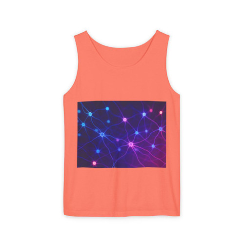 Digital Mindscape - Unisex Garment-Dyed Tank Top Digital Mindscape - Unisex Garment-Dyed Tank Top