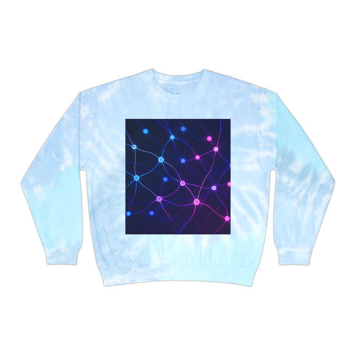 Digital Mindscape - Unisex Tie-Dye Sweatshirt Digital Mindscape - Unisex Tie-Dye Sweatshirt