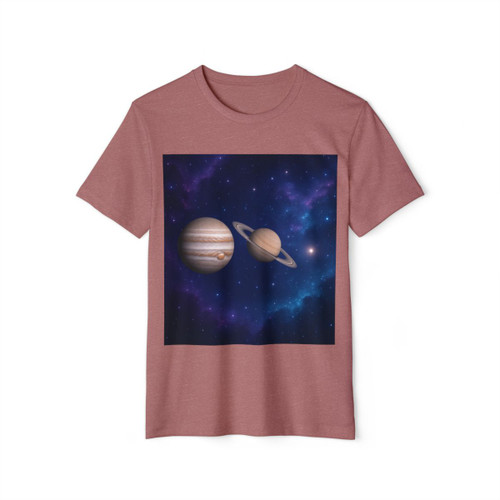 Celestial Convergence - Unisex Recycled Organic T-Shirt