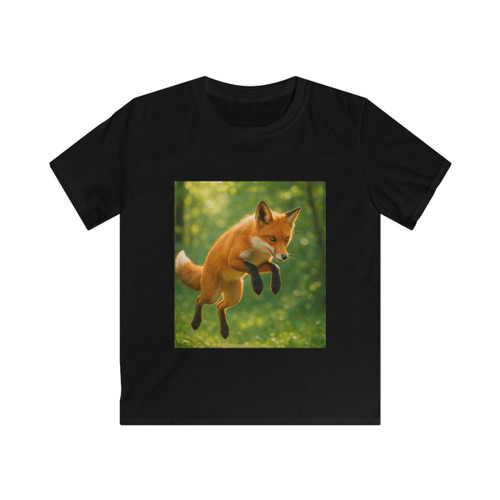 Whimsical Fox Tails - Kids Softstyle Tee Whimsical Fox Tails - Kids Softstyle Tee