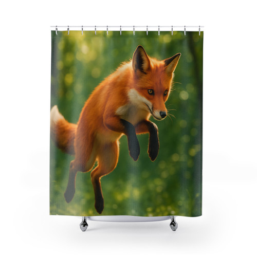Whimsical Fox Tails - Shower Curtains